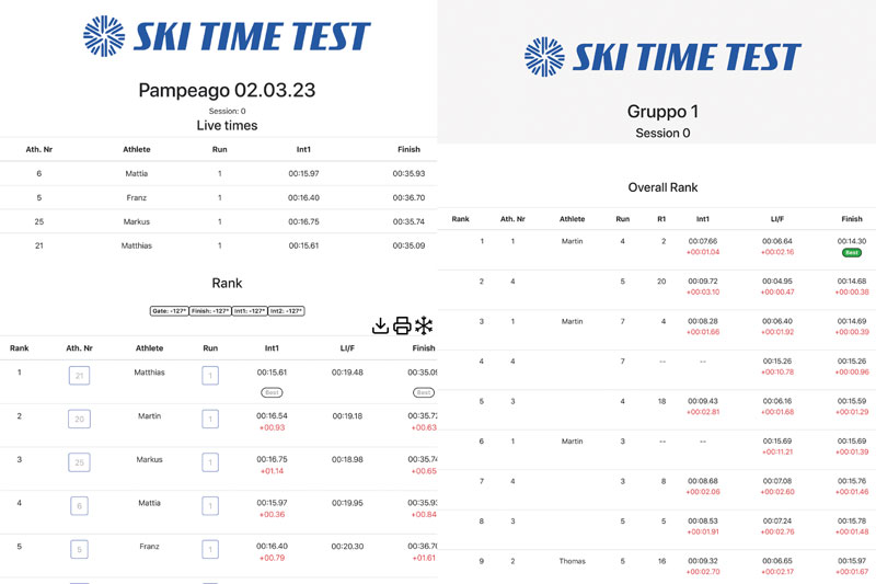 Ski Time Test STA/21 by www.skitimetest.it - Elettronica Dondio Di Marco e Martin Dondio - 39040 Montagna (BZ)